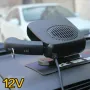 200W 12V Electric Car Heater Defroster Multi-function Portable Defogger Windshield Defroster Heating Cooling Dual Modes For All Season