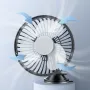 12V/24V 360° Rotation Car Cooling Fan 3Speed Single Head Electric Car Cooler Sucker Air Circulator Fan Electric Car Circulator for Auto Truck Off-Road