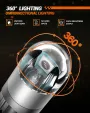 SEALIGHT Pack of 10 LED Bulbs T10 2835 Dome Light Width Lights Signal Lights 60LM Brightness Instrument Lights