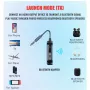 Wireless Bluetooth 5.4 Audio Adapter HiFi Stereo for TV PC Car with Built-In Microphone
