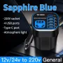 Universal Car Inverter 12V 24V To 220V Intelligent Voltage Detection Car Power Socket 200W Intelligent Charging Inverter Converter for Car Truck