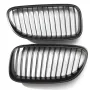 Front Kidney Grille Grills Matte Black for BMW E92 E93 3-Series LCI Face Lift 2DR