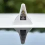 Solar Shark Fin Decorative Light for Car Tail Brake LED Flashing Light for Car Roof Car Decorative Lights Solar Shark Fin Antenna Roof Tail Modified Lights