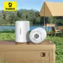 Baseus 5 in 1 Portable Air Pump Inflator Deflator Vacuum Storage for Air Mattresses Beds Swimming Ring Camping Outdoor Inflator
