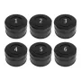 Universal Solar Energy 6 Tyre Sensor Solar TPMS Wireless Tire Pressure Monitoring System for Truck Bus RV Oversize Vehicle Car