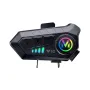 Coralme Y10 Motorcycle Helmet Bluetooth Headset Wireless Headset AI Voice Assistant Motorcycle Helmet Headset Split Installation Bluetooth Headset