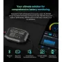 Xparkle BVM02 bluetooth Battery Monitor Real Time Monitoring for Cars Yachts Off-Road Vehicles Trucks RVs Golf Carts Electric Bicycles Motorcycles Scooters