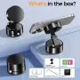 Car Vacuum Suction Phone Holder Double-Sided Suction Cup 360° Rotatable Multi-Angle Adjustable Ultra-Strong Vacuum Adsorption