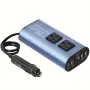 500W Peak Car Power Inverter DC 12V to AC 110V LCD Display Dual AC Outlets 4 USB Car Charger for Car Home Laptop Truck