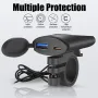 Car Charger Handlebar Mount Bracket Fast Charger 12V-24V Motorcycle USB Charger 3.4A 30W Fast Charge PD + QC3.0 IP67 Waterproof
