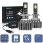 Infitary LED Car Truck Headlights Bulbs 130W 5600LM 12V 24V H7 H4 On Auto Lamps Super Bright Light
