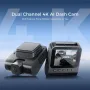 4K+1080P HD Dual Lens Car Dash Cam 2.4-inch LCD Screen Front And Rear Driving Recorder HDR Bluetooth ADAS Warning Wifi