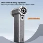 130000RPM 2 In 1 Mini Blower Fan Turbo Jet Fan Brushless Motor Handheld Duct Fan Electric Air Duster Speed Adjustable Cordless Jet Dry Air Blower