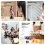 360° Rotate Foldable Car Mount Phone Holder Universal Vacuum Strong Magnetic Multifunctional Navigation Support Bracket