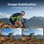 AUSEK 5K Action Camera Sports Camera Waterproof HD Single Screen WIFI Outdoor Cycling Anti-Shake Sports Camera 2 Inches