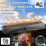 Wireless Solar 5G WiFi HD 1080P Rear/Front License Camera with Built-in 4800mAh Battery Solar Powered Wifi Wireless Car Backup Camera for Car Van RVs