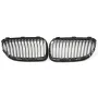 Front Kidney Grille Grills Matte Black for BMW E92 E93 3-Series LCI Face Lift 2DR