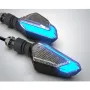 12V Motorcycle LED Turn Signal Lights Running Daytime Light Brightness DRL