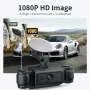2 Inch IPS 4 Channels Dash Cam Parking Monitoring HD Superior Night Vision Recorder Loop Recording