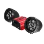 12V bluetooth Motorcycle Audio Speaker Sound System Alarm MP3 player FM Radio