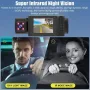 1080P Front & Rear 170° Car Driving Recorder Auto Dash Cam WIFI Three -lens 2 Inch Video Recording DVR Camera