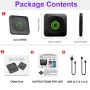 2 in 1 Wired To Wireless Carplay Converter Plug & Play Dongle Convert Carplay Wireless Adapter One-click Switch Adapter for Android and Apple Devices