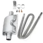 1.5m Exhaust Pipe + Silencer + Clamp + Bracket For Auto Parking Air Diesel Heater