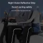 Winter Riding Gear Motorcycle Knee Protectors Warm and Windproof Golden Fleece Lined Knee Pads Motorcycle Leg Covers with Safety Reflective Straps
