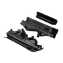 3pcs Engine Upper Cover Compartment Partition Panel Set For BMW X5 X6 E70 E70N E71 Car 51717169420 51717169421