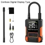 Portable Cordless Electric Air Pump High Power Multi-function Tire Inflator Digital Display Suitable for Cars and Motorcycles