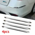 4 Pack Car Door Handle Bumper Guard Wall Protector Car Edge Anti-collision Strip Bumper Protection Strip Guardrail Anti-scratch Bumper Collision Shape