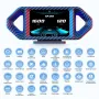 WEIYING P26 LCD Smart Gauge GPS OBD Instrument 360° Split Bracket Tester Multi-function Slope Meter Accelerometer All-in-one OBD2 Head Up Display