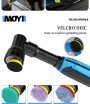 Portable Handheld Electric Polishing Machine Car Polishing Waxing Glaze Sealing Machine 5 Adjustable Speed Levels Car Polishing Maintenance