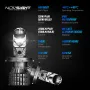 NovSight 22,000LM 120W 2PCS Car LED Headlights 6500K Bright White IP68 Waterproof