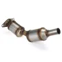 1.8L Exhaust Shaft Three-way Catalytic Converter Escape-pipe Tail Gas Purifier For Toyota Prius 2010-2015