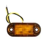 Red/White/ Amber/ 12-24V 4LED Truck Side Marker Lights Trailer Clearance Tractor Van Side Lamp