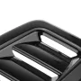 Ventilação de capô estilo RS universal preto brilhante para Ford Focus MK2
