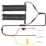 Motorcycle Heated Handlebars 5+1 Gear Adjustable With Memory Function Electric Heating Handle With Switch Waterproof