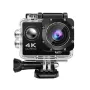 AUSEK 4K 30FPS HD Action Camera 30M Waterproof Protection Sports Camera Support WIFI for Mountain Climbing Scuba Diving Skiing