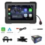 5 Inch Motorcycle Touchscreen Wireless Carplay Player DVR Android Front Rear Dual Camera bluetooth IP66 Waterproof with GPS Navigation