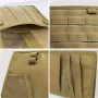 Visor Panel Storage Bag Tactical Visor Holder Truck Large Molle Visor Panel Vehicle Car Visor Storage Bag Multi-Function Storage Bag