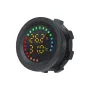 12V-24V Yacht Motorcycle Modified Instrument Color Screen Temperature Voltmeter Universal Car Motorcycle Voltmeter Color Screen Led Digital Display Car Voltmeter Yacht Boat
