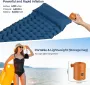 5200mAh Electric Air Pump Rechargeable Air Pump With Digital Display Screen Portable Mini Air Pump Quick Inflate Deflate for Pool Inflatables Bed Mattresses