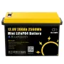 Gokwh 12V 200Ah BT + SOC Mini Car Bluetooth Energy Storage Box Battery Built-in Smart APP & LCD Energy IP65 Protection Level
