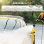 Laveuse de voiture sans fil et sans balais Andeman, puissante, pulvérisateur haute pression avec batterie de 4,0 Ah, 1 080 psi, 2,6 GPM, buse 6 en 1