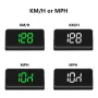 Car Head Up Display GPS Digital Speedometer HUD Windshield Projector KMH MPH Speedometer Compatible With All Cars Trucks Buses