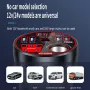 12V 24V to 220V Power Inverter with Multi-function Car Socket Charger Fast Charging for Mobile Phones Car Inverter Charger Power Converter QC3.0 USB Fast Charging