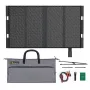 [EU/USA Direct] Foursun 18V 100W（150W Peak） Portable Solar Panel for Power Station Foldable Shingle IP67 Waterproof Independent Support Rod for Solar Generator Power Bank 12V Car Battery