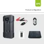 10000mAh Car Jump Starter Power Bank Portable Professional Automotive Battery Charger Starting Smart Clamp with Digital Display Emergency Power Supply