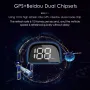 Universal Car GPS HUD Digital Speedometer Display White Light Plug and Play Big Font Car Electronics Accessories